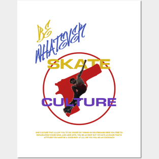 skate culture Posters and Art